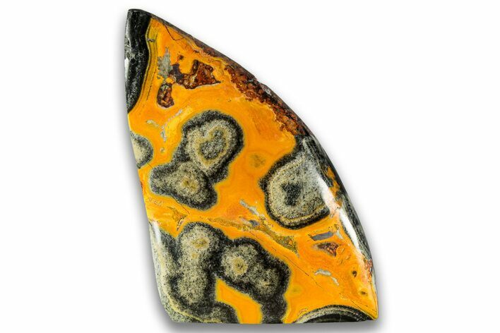 Very Vibrant, Polished Bumblebee Jasper #324967